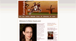 Desktop Screenshot of elaineisaak.com
